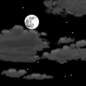 Saturday Night: Partly cloudy, with a low around 64. West southwest wind around 6 mph. Saturday Night: Partly Cloudy